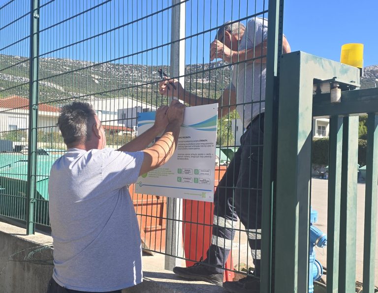 Informativne ploče projekta STRENGTH u Kaštelima