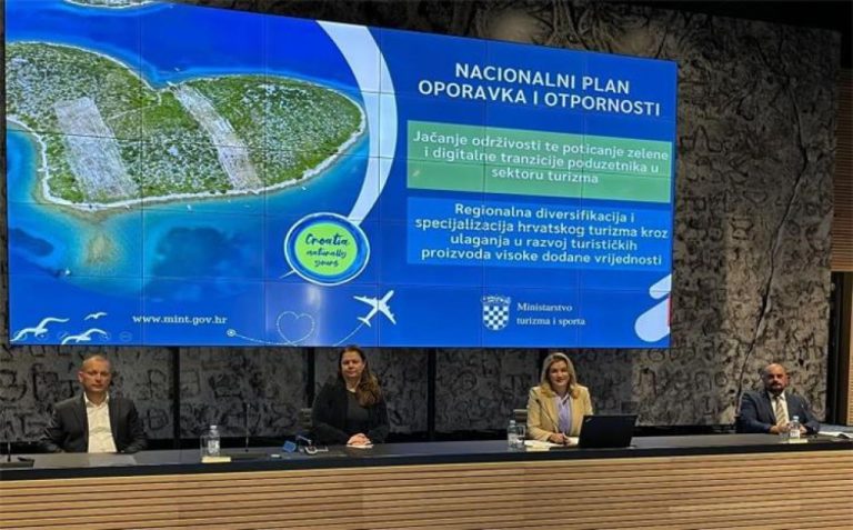 Otvoren privremeni poziv „Regionalna diversifikacija i specijalizacija hrvatskog turizma kroz ulaganja u razvoj turističkih proizvoda visoke dodane vrijednosti“