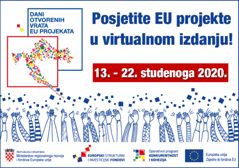 Virtualni “Dani otvorenih vrata EU projekata