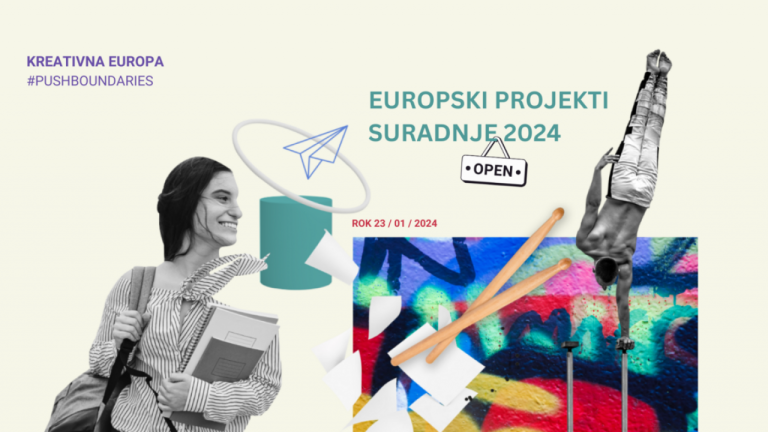 Kreativna Europa – Potpora za Europske projekte suradnje 2024.