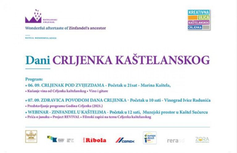 REVIVAL webinar – Crljenak kaštelanski