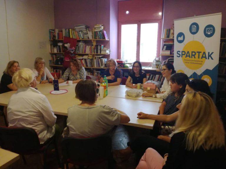 Informativne radionice i okrugli stolovi za ranjive skupine – projekt „Spartak“