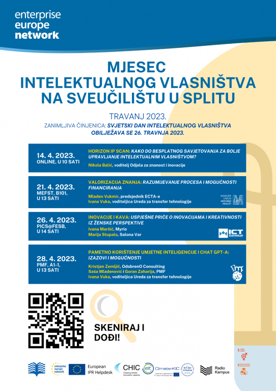 Poziv na sudjelovanje u mjesecu intelektualnog vlasništva