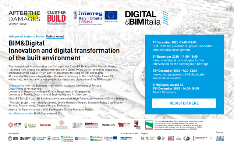 Predstavljanje projekta FIRESPILL na međunarodnom online događaju “BIM&DIGITAL INNOVATION AND DIGITAL TRANSFORMATION OF THE BUILT ENVIRONMENT”