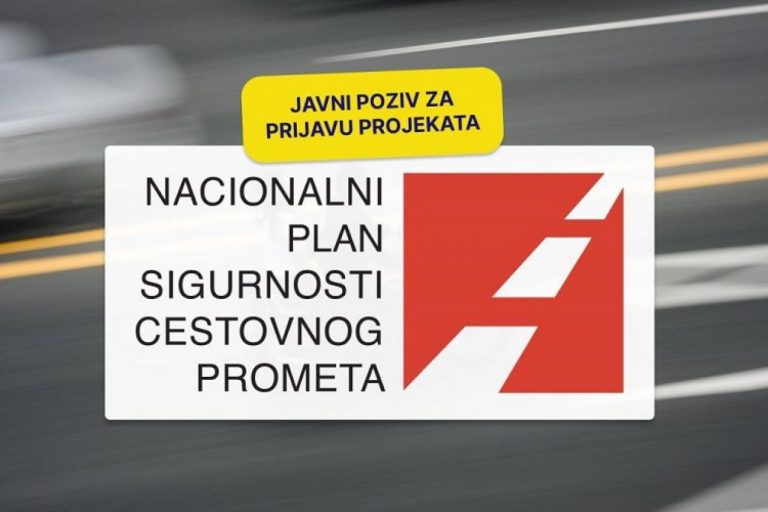 Javni poziv za prijavu projekata iz područja sigurnosti cestovnog prometa na području Republike Hrvatske za 2025. godinu
