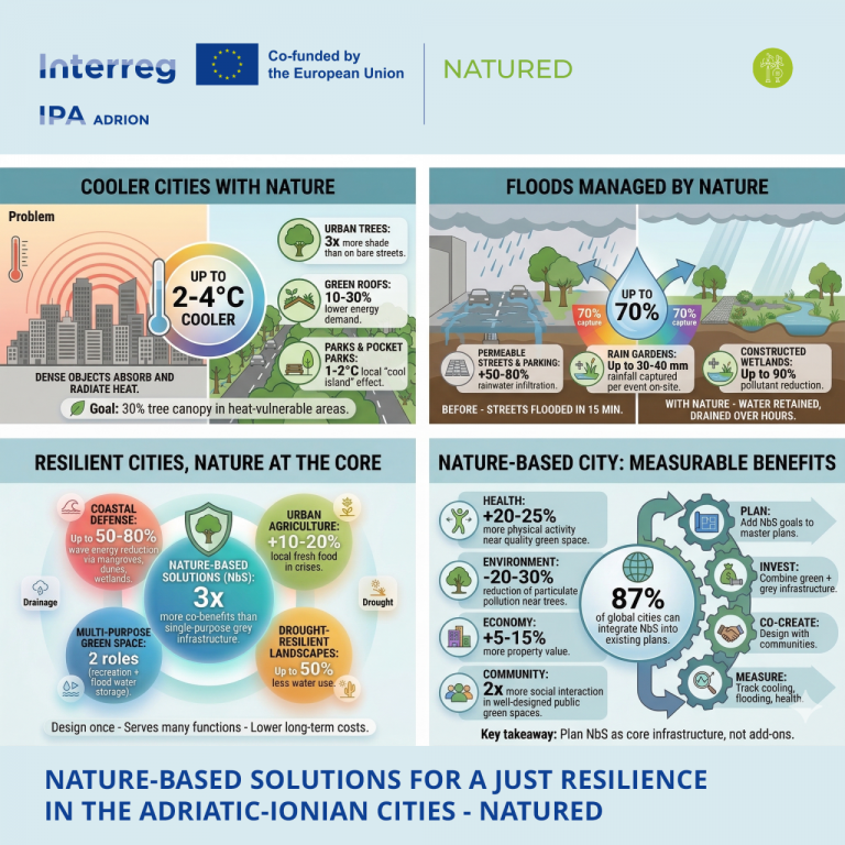 Projekt NATURED daje odgovore na klimatske promjene