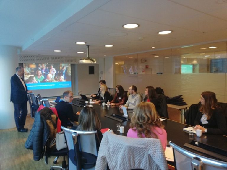 Partneri projekta SPARTAK u studijskom posjetu Norveškoj udruzi poslodavaca