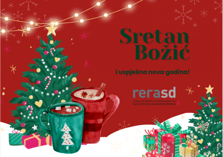 Sretan Boži- i uspješnu novu godinu želi vam JU RERA S.D.
