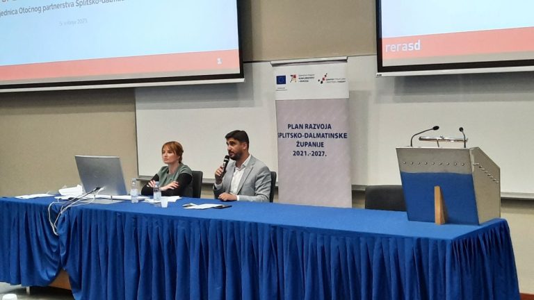 II. sjednica radne skupine/otočnog partnerstva za izradu dopune Plana razvoja Splitsko-dalmatinske županije 2022. – 2027.