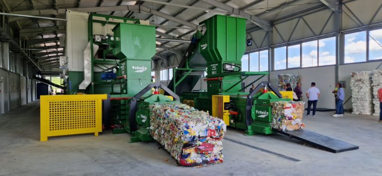 Izgradnja i/ili opremanje postrojenja za sortiranje odvojeno sakupljenog otpadnog papira, kartona, metala, plastike i drugih materijala