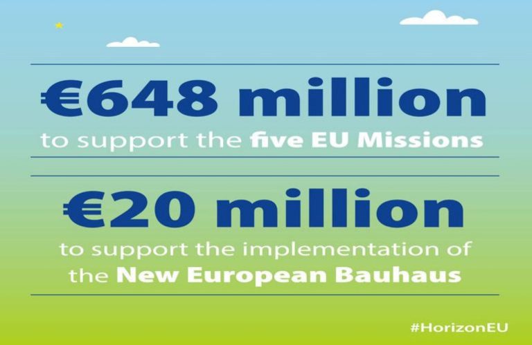 Objavljeni novi pozivi za misije EU-a i Novi europski Bauhaus u 2024.